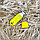 USB накопитель (флешка) Shape с покрытием софт тач, 16 Гб Желтая, фото 2