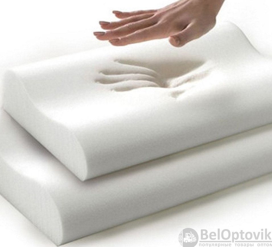 Подушка ортопедическая MEMORY FOAM профилированная большая - фото 6 - id-p179626741