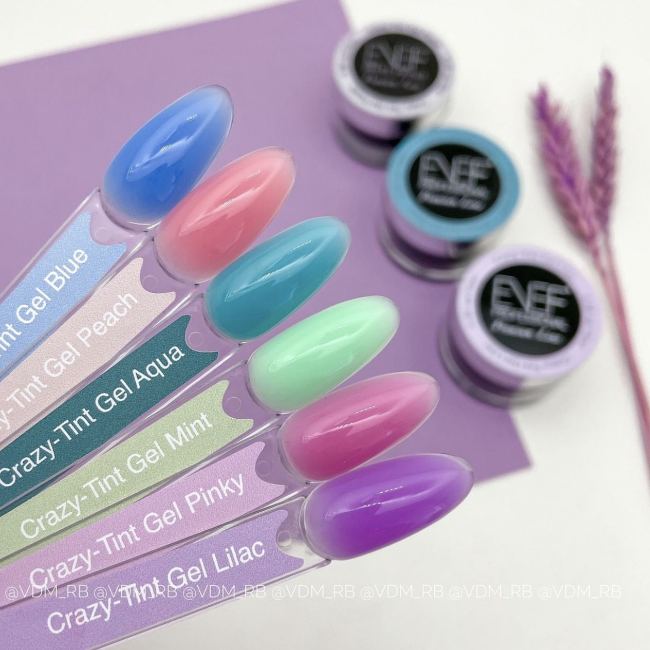 Гель Enef Crazy-Tint MINT, 15 мл