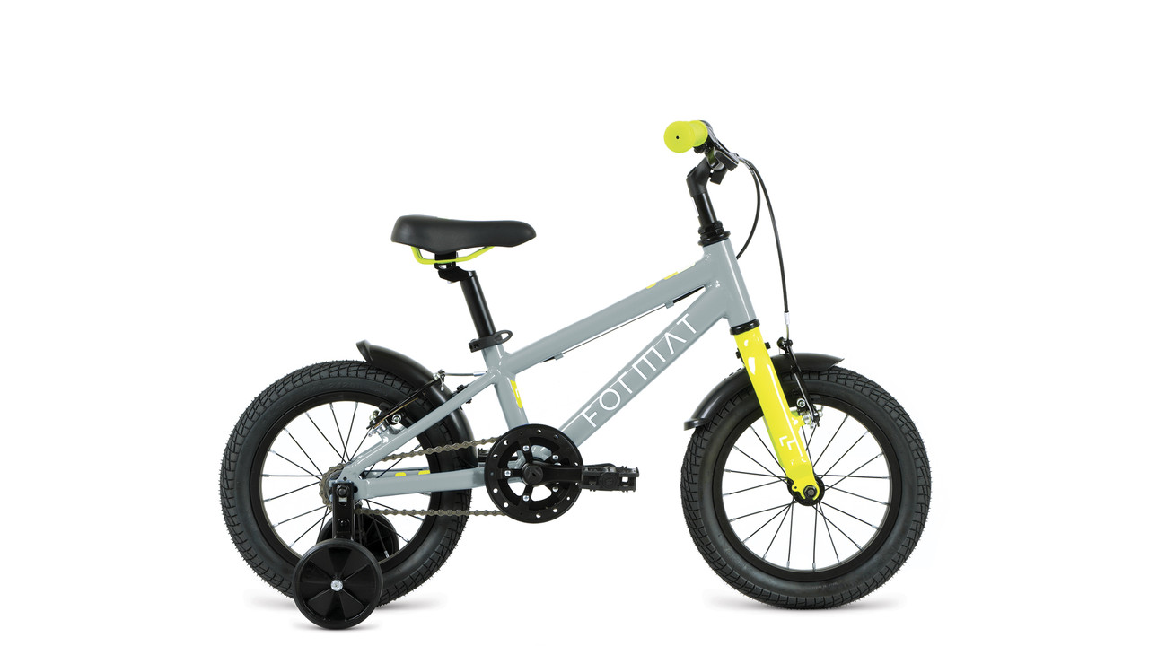 Велосипед детский Format kids 14" серый - фото 1 - id-p181957421