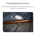 Подвесное кресло-кокон Риторика Либра, коричневое, фото 8