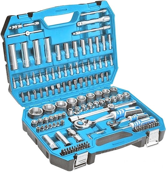 Универсальный набор инструментов Hogert Technik HT1R440 (144 предмета) - фото 1 - id-p181959055