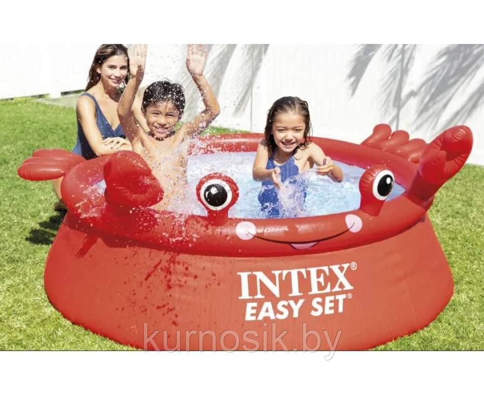 Intex 26100 Надувной бассейн 183х51 см Crab Easy Set