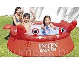 Intex 26100 Надувной бассейн 183х51 см Crab Easy Set