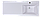 Тумба с умывальником Дана Венеция Люкс 120 напольная на 3 ящика (цвет белый) чаша справа, фото 8
