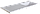 Тумба с умывальником Дана Венеция Люкс 120 напольная на 3 ящика (цвет белый) чаша справа, фото 10
