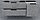 Тумба с умывальником Дана Венеция Люкс 110 подвесная с корзиной (цвет бетон чикаго) чаша слева, фото 2