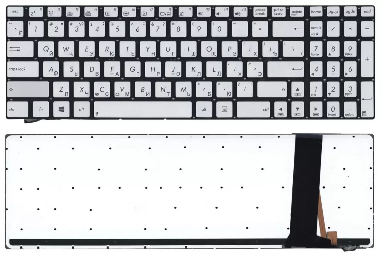 Купить клавиатуру для ноутбука Asus X54H нетбука в Минске