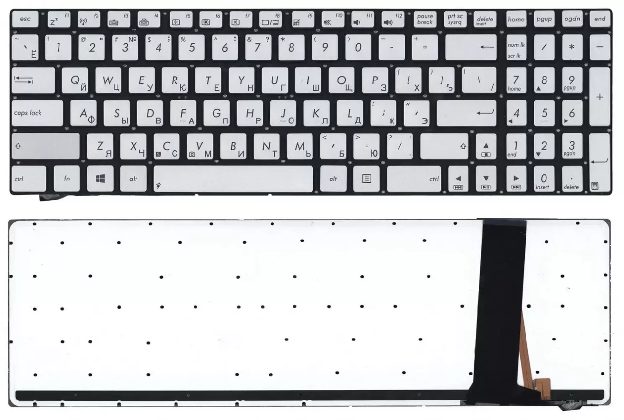 Купить клавиатуру для ноутбука Asus X54H нетбука в Минске