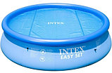 Тент-покрывало с обогревающим эффектом Intex для бассейнов 244 см (28010), фото 3