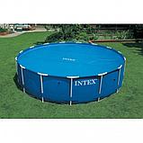 Тент-покрывало с обогревающим эффектом Intex для бассейнов 244 см (28010), фото 5