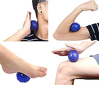 Мяч массажный для восстановления мышц 8,5 см с шипами SIPL