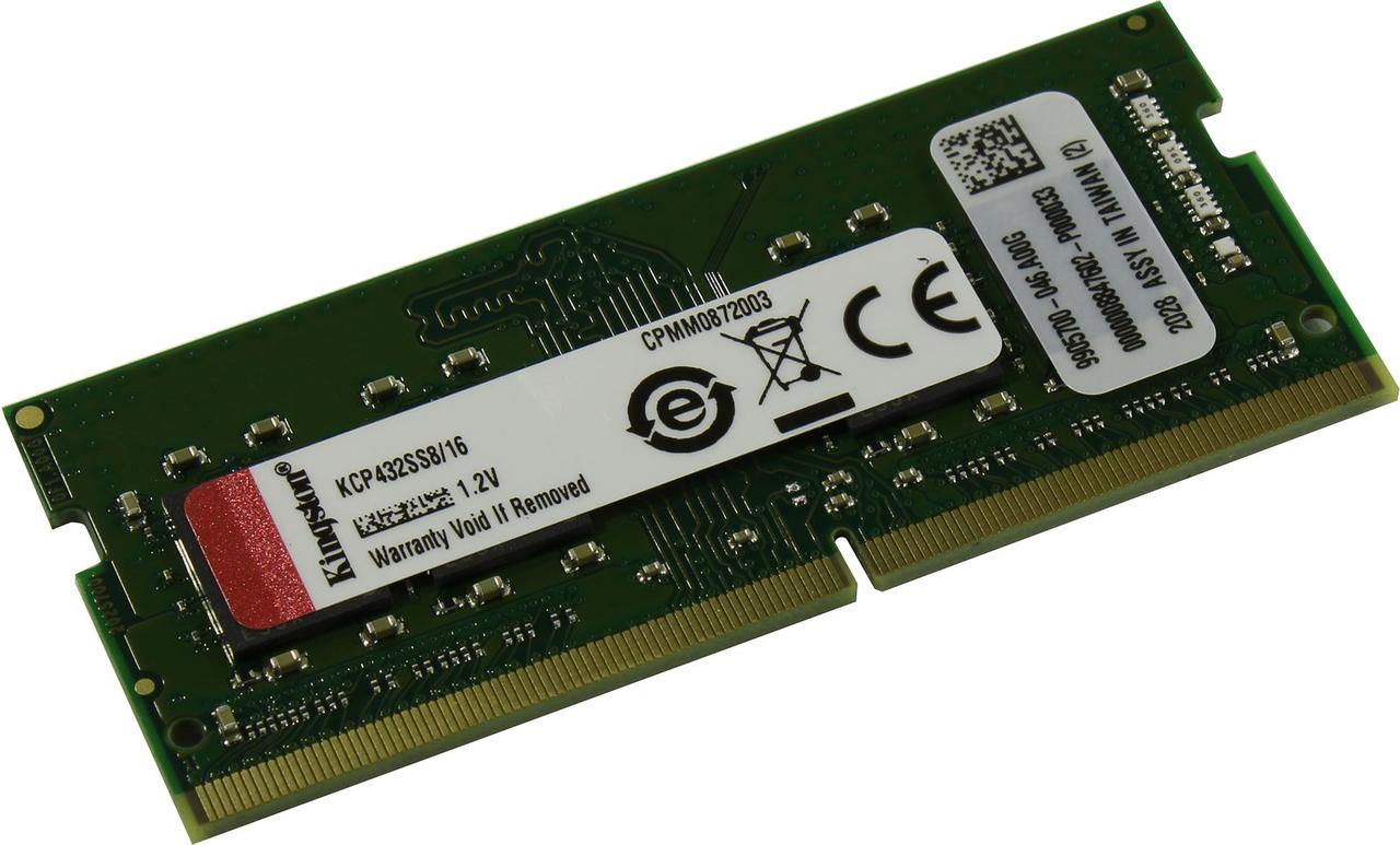 Kingston KCP432SS8/16 DDR4 SODIMM 16Gb PC4-25600 (for NoteBook)