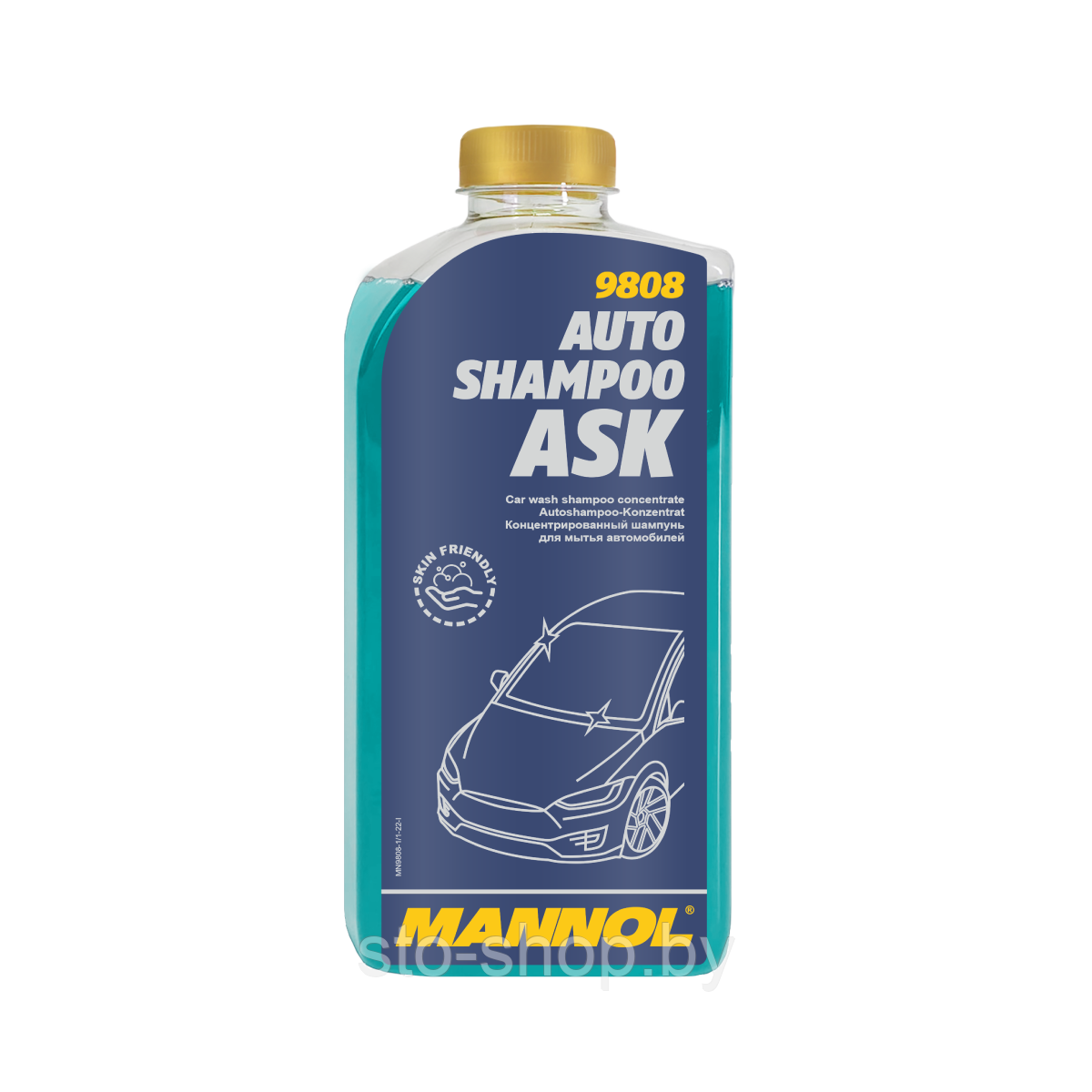 Автошампунь концентрат 1л MANNOL Auto Shampoo ASK - фото 1 - id-p182030423