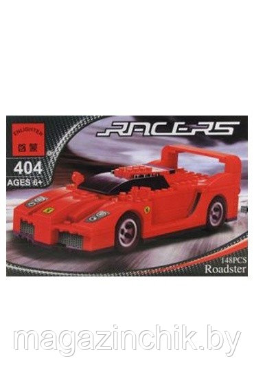 Конструктор Brick 404 «Гоночная машина Roadster»