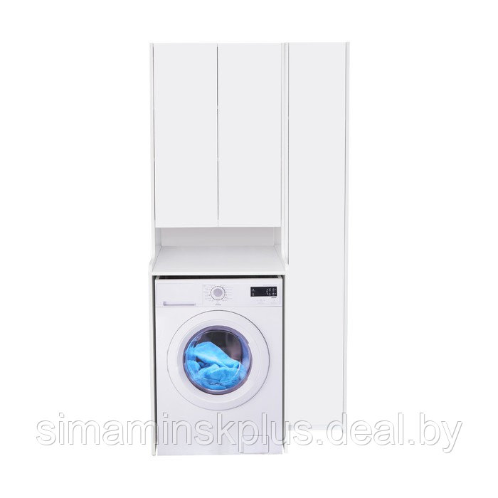 Шкафчик для стиральной машины Aquaton «Лондри» цвет белый - фото 2 - id-p182111913