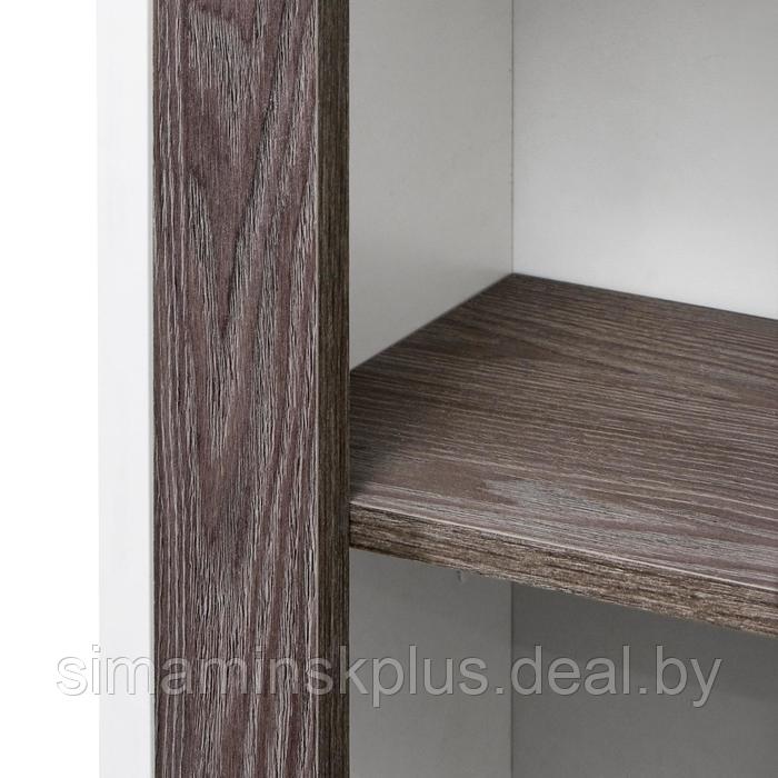 Шкаф-колонна Aquaton «Рене», доводчик, цвет белый, грецкий орех, 25 см х 31 см - фото 3 - id-p182111914