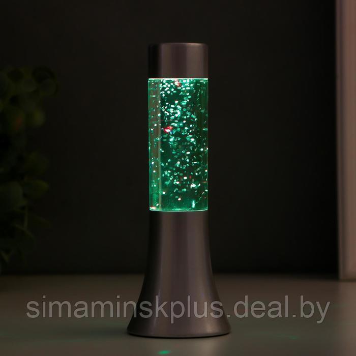 Светильник "Блеск цилиндра" LED от батареек 3хLR44 серебро 18 см - фото 4 - id-p182113206