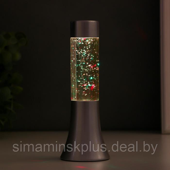 Светильник "Блеск цилиндра" LED от батареек 3хLR44 серебро 18 см - фото 6 - id-p182113206