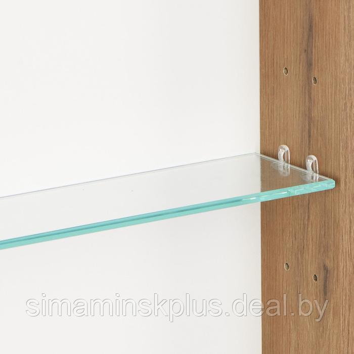 Зеркальный шкаф Aquaton «Сканди 45», цвет белый, дуб рустикальный 13 см х 45 см х 85 см - фото 3 - id-p182111800