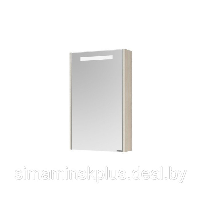 Зеркало-шкаф «Верди 50», цвет белый ясень фабрик - фото 1 - id-p182111819