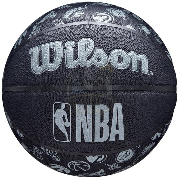 Мяч баскетбольный тренировочный Wilson NBA All Team Basketball Outdoor №7 (арт. WTB1300XBNBA) - фото 1 - id-p182114794