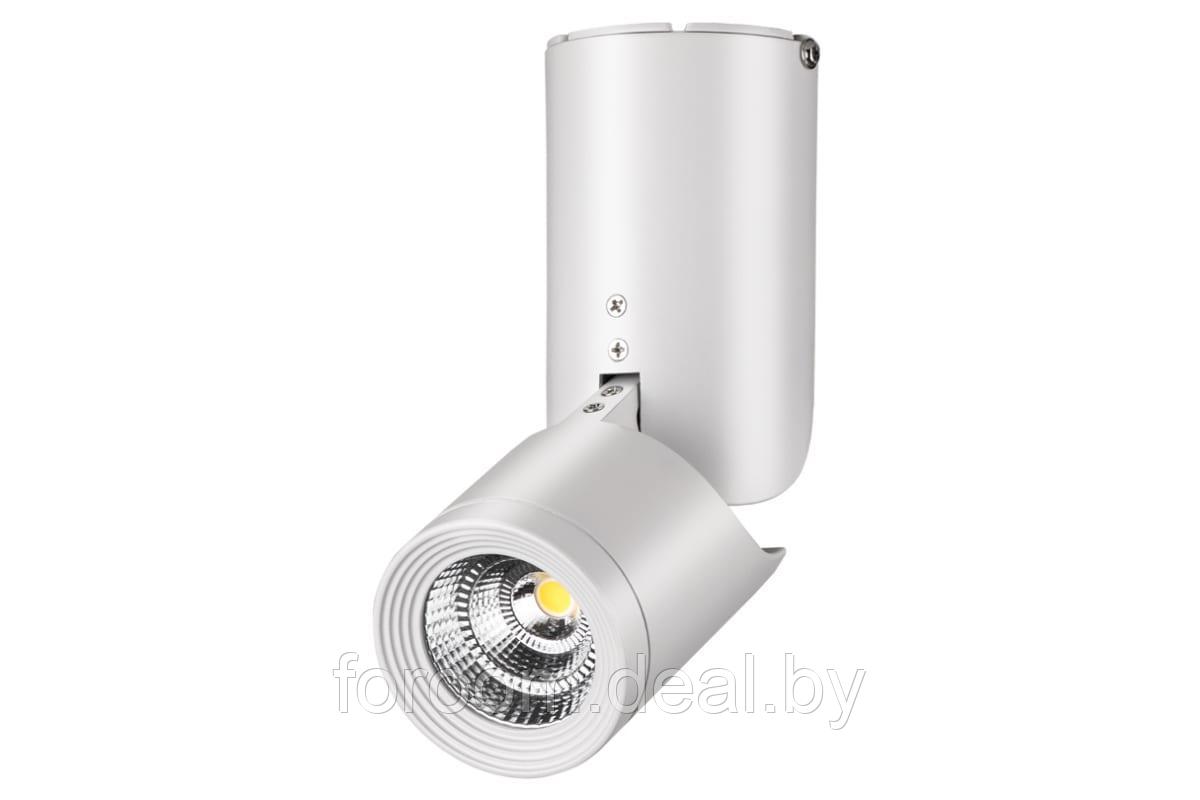 Светильник Lumin'arte SPOT02 10W LED материал: металл d70*h190 поворотный белый - фото 1 - id-p182117974