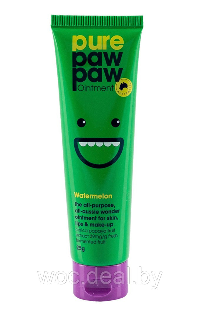Pure Paw Paw Восстанавливающий бальзам с ароматом арбузной жвачки Watermelon, 25 мл - фото 1 - id-p182118251