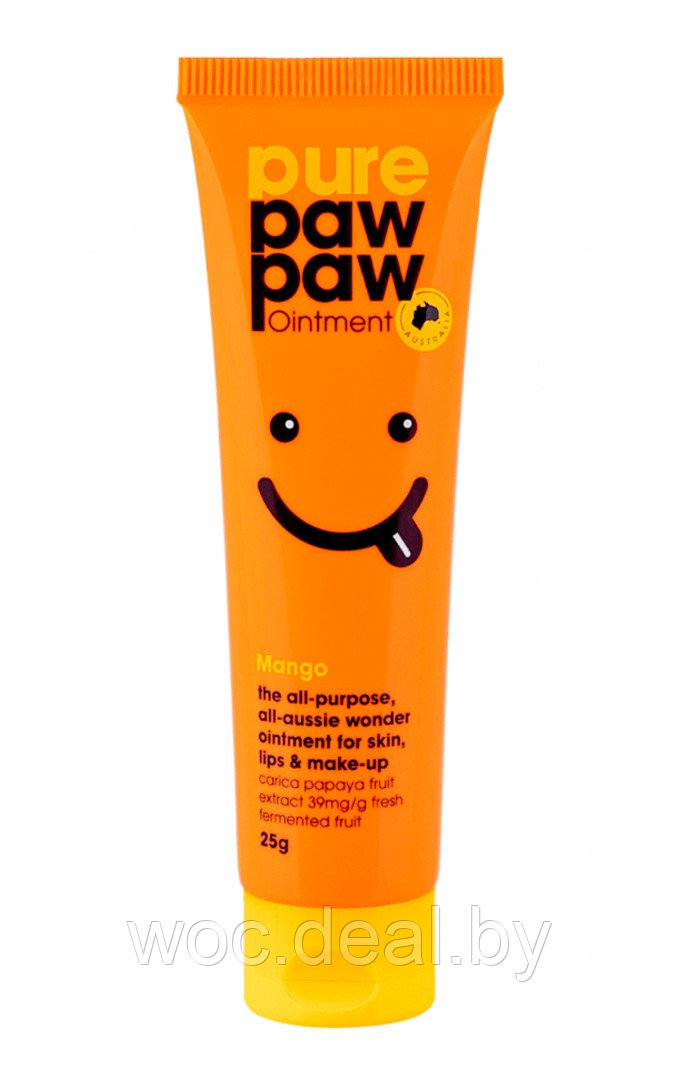 Pure Paw Paw Восстанавливающий бальзам с ароматом манго Mango, 25 мл - фото 1 - id-p182118255