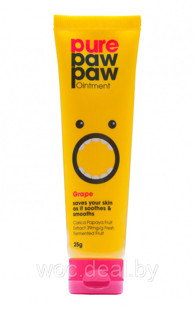 Pure Paw Paw Восстанавливающий бальзам с ароматом винограда Grape, 25 мл - фото 1 - id-p182118257