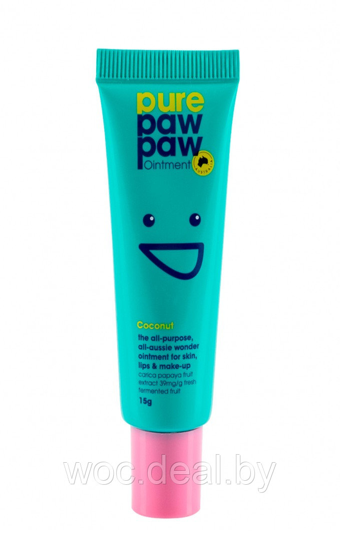 Pure Paw Paw Восстанавливающий бальзам с ароматом кокоса Coconut, 15 мл - фото 1 - id-p182118262