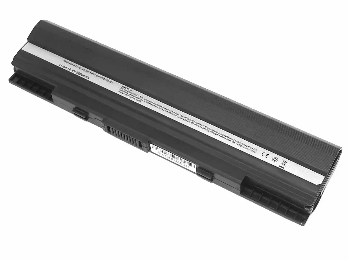 Аккумулятор (батарея) для ноутбука Asus UL20A (A32-UL20) 5200мАч, черный (OEM)