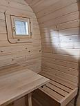 Баня квадро-бочка BADEFASS 4,0 м с боковым входом 2 пом., фото 2