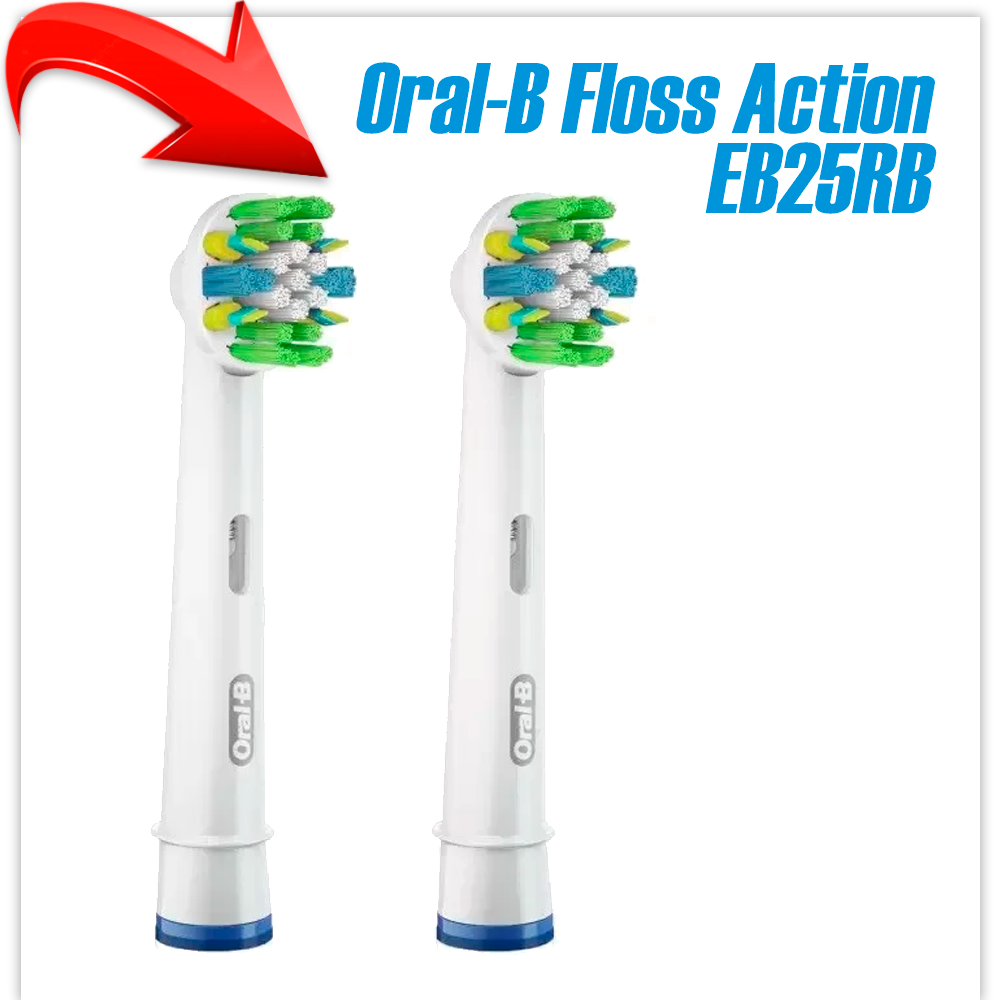 Насадка сменная для зубной щетки Braun Oral-B Floss Action EB25RB (2 шт)