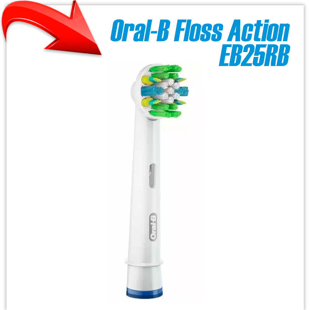 Насадка сменная для зубной щетки Braun Oral-B Floss Action EB25RB (1 шт) - фото 1 - id-p180879471