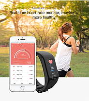 Браслет здоровья с автоматическим измерением давления, пульса и кислорода Health Watch HW1, фото 3