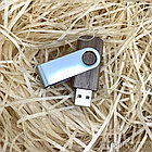 USBнакопитель (флешка) Twist wood дерево/металл/раскладной корпус, 16 Гб, фото 5