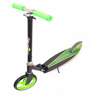 Двухколесный самокат Scooter арт. 2032 green до 100 кг