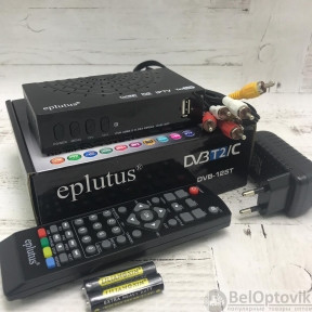 (Оригинал) Цифровой HD TV-тюнер DVB-T2 Eplutus DVB-125T