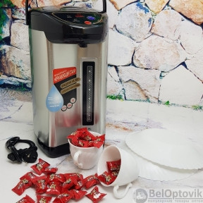 Электрический чайник-термос 800W Термопот Nobel NB-020, 4.8L - фото 1 - id-p115507650