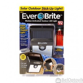Светильник на солнечной батарее с датчиком движения Ever Brite (Original) - фото 1 - id-p109390400