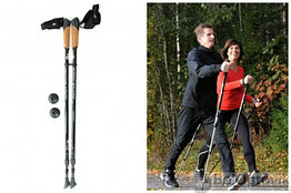 Телескопические палки для скандинавской ходьбы Nordic Walking Carbon 60, 2 шт