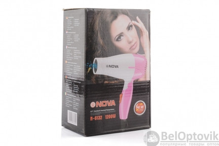 Фен для волос Nova N-6132 1200W - фото 1 - id-p109393255
