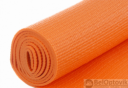 Коврик для йоги (аэробики) YOGAM ZTOA 173х61х0.4 см Оранжевый