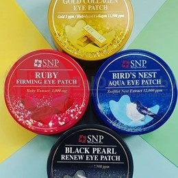 Гидрогелевые патчи SNP (Shining Nature Purity) 100 мг, 60 патчей Korea С золотом и коллагеном SNP Gold - фото 2 - id-p110774898