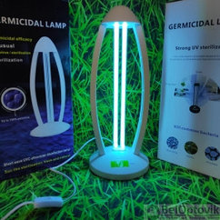 Лампа ультрафиолетовая дезинфицирующая бактерицидная настольная Germicidal Lamp 38 Ватт