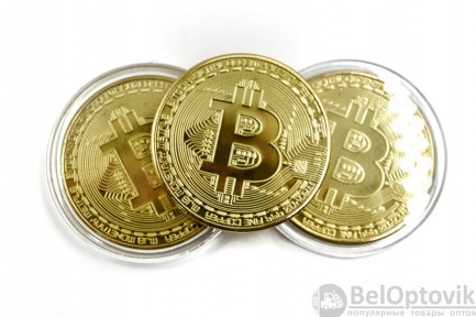 Монета Bitcoin - фото 1 - id-p109392600
