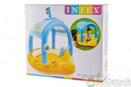 Надувной детский бассейн Little Captain 107х102х99см Intex
