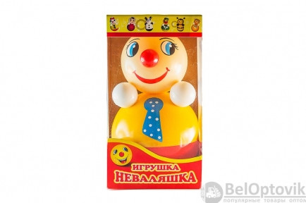 Игрушка Неваляшка клоун - фото 1 - id-p109394302
