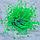 Meijing Aquarium Декор из силикона Коралл зеленый светящийся (7.5x7.5x10), фото 4